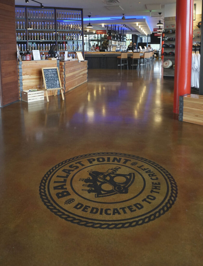 Decorative concrete flooring by NexCo Builders